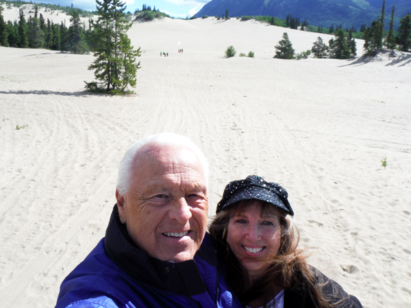 the two RV Gypsies at Carcross Desert Dunes