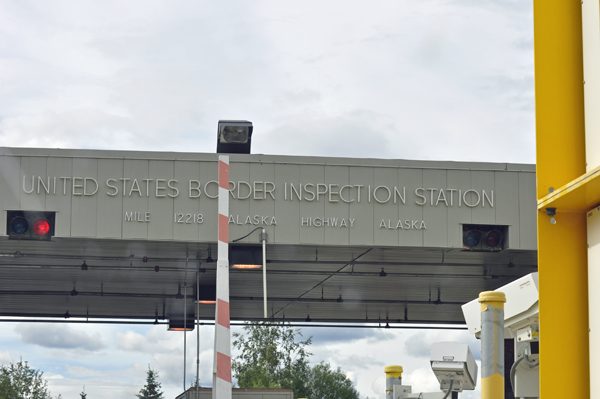 US border inspection station