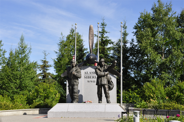 Alaska-Siberia WWII monument