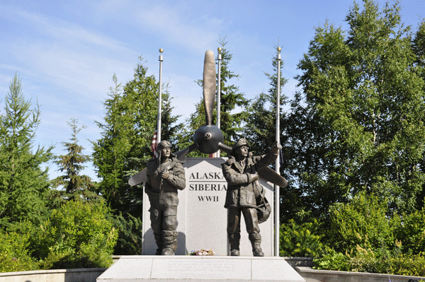 Alaska-Siberia WWII monument