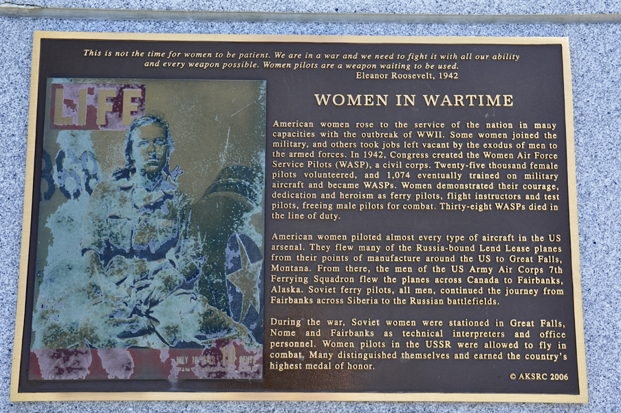women in Wartime monument