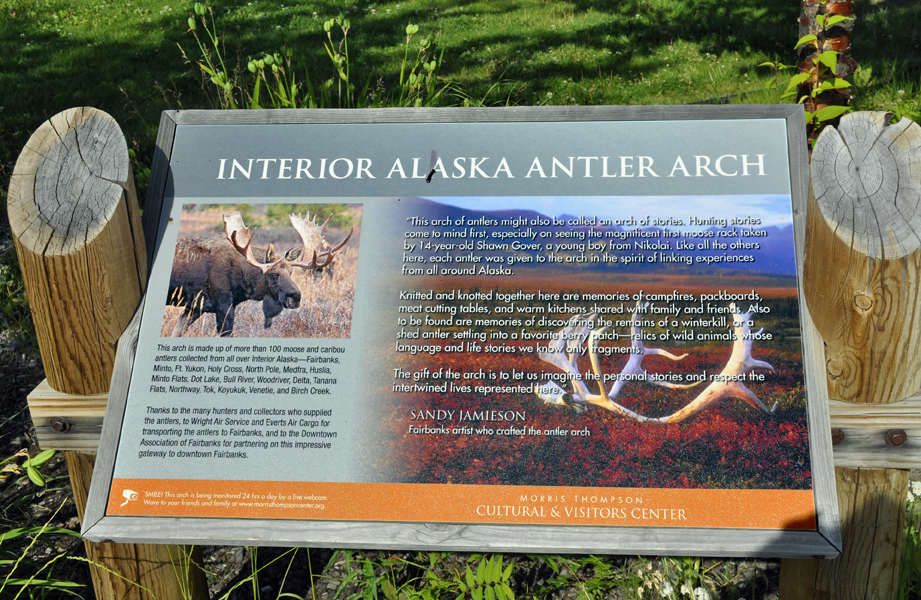 Alaska Antler Arch