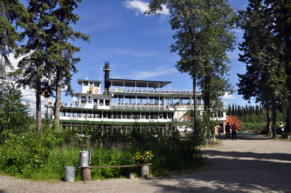 the Discovery Riverboat at Chena Village