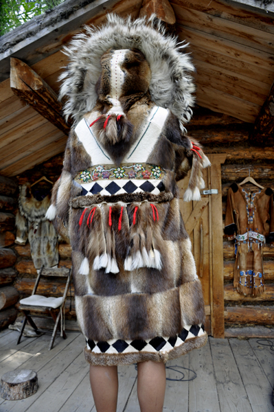 Athabaskan Yukon-style women's winter parka