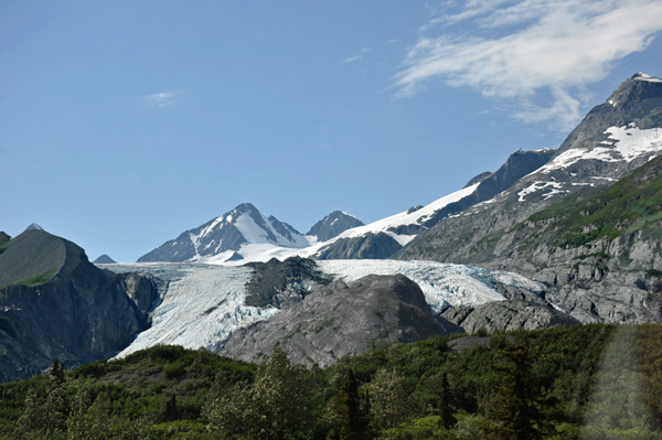 Worthington Glacier view from main road