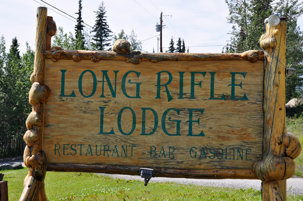 Long Rifel Lodge sign