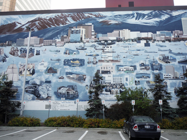 big mural