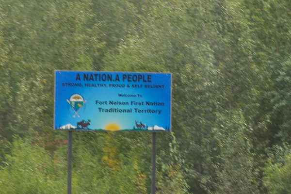sign about the Nations People
