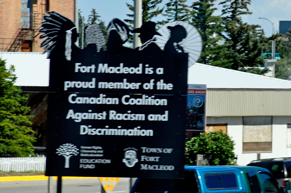 Fort Macleod sign