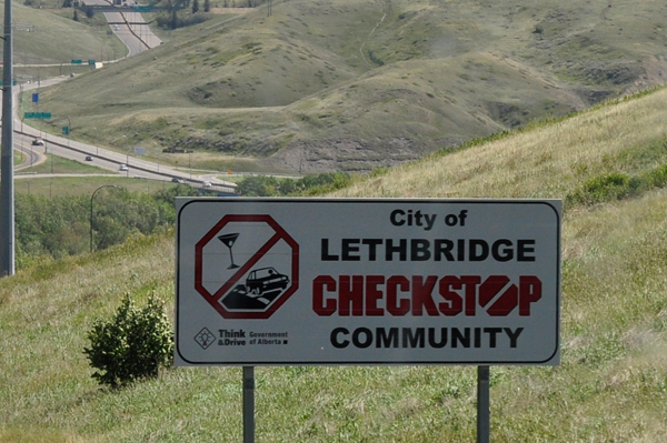 City of Lethbridge sign