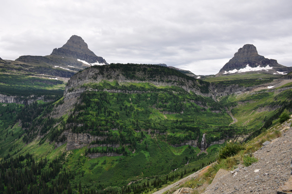 scenery in Glacier National Park