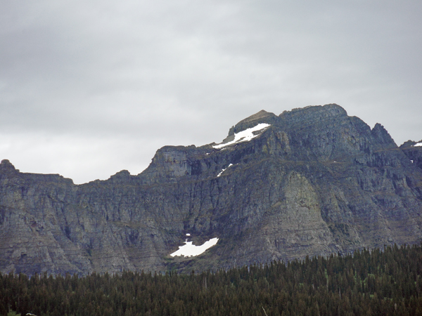 scenery in Glacier National Park USA