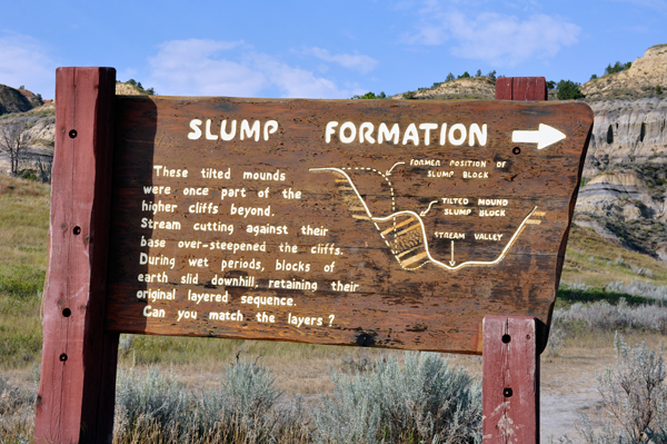slump formation sign