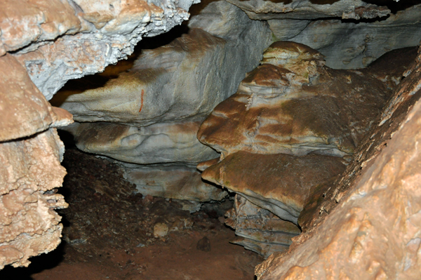 formations in the Wind Cave