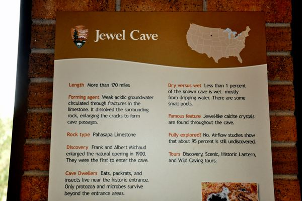 Jewel Cave info