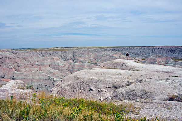 Lee Duquette in the Badlands