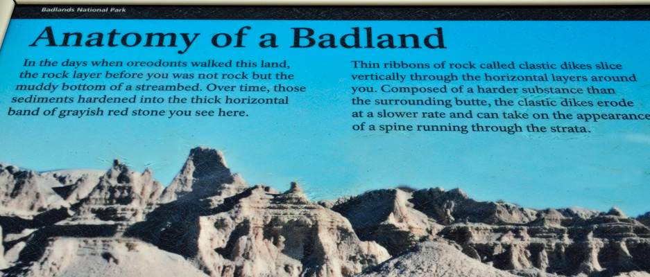 sign: Anatomy of a Badland