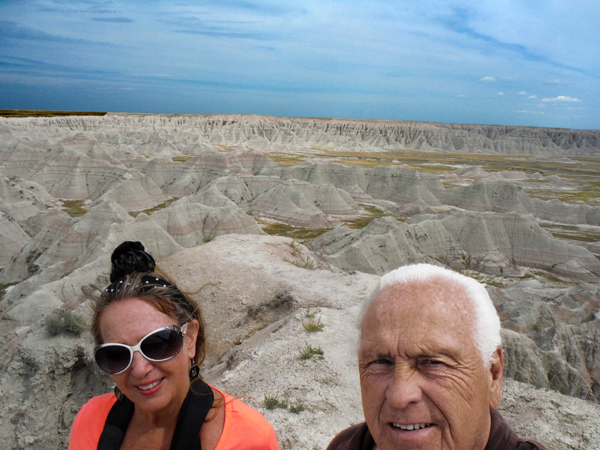 the two RV Gypsies in the Badlands