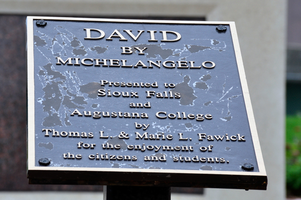 sign: David by Michelangelo