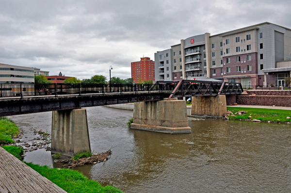 Historic River Crossing site bridge