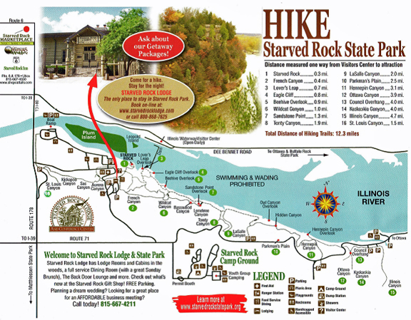 hiking trails map