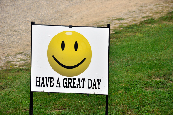 have a great day sign