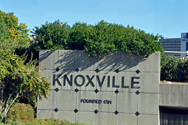 Knoxville sign