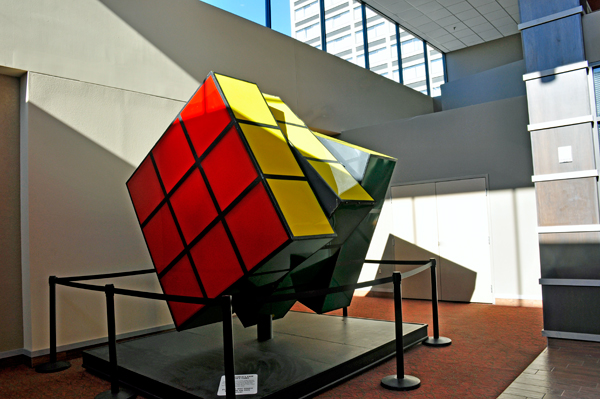 Giant 1982 World's Fair Rubik's Cube