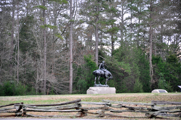 statue called Andrew Jackson A Boy of The Waxhaws