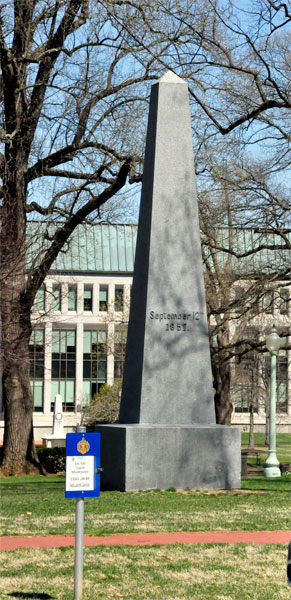 September 12,1857 monument