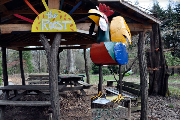 the Roost - picnic area
