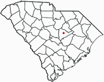 SC map showing location of Sumter