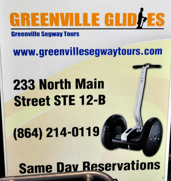 Greenville Glides sign