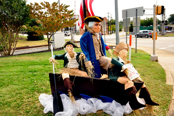 Home of the Free scarecrows