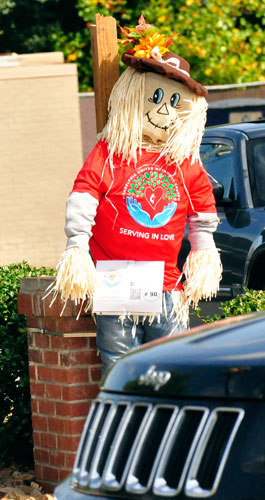 Philadelphia United Methodist Church scarecrow