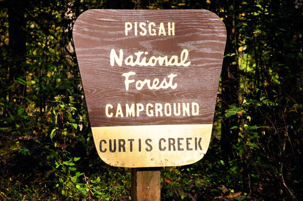 Pisgah Nation Forest Sign