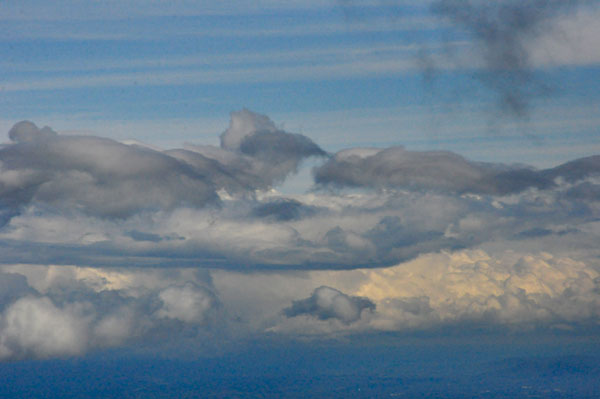 changing cloud formation