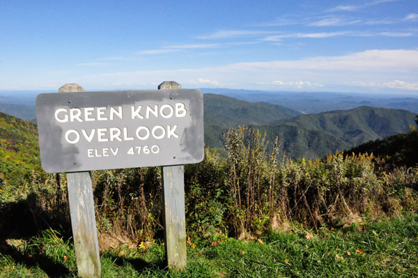 Green Knob overlook