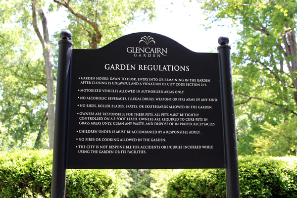 Glencairn Garden Regulations