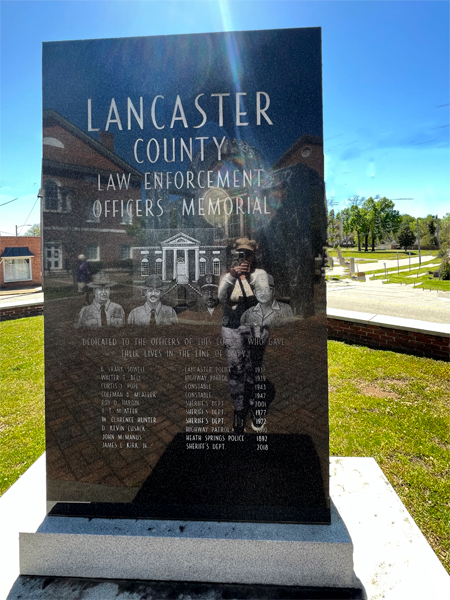 Lancaster County Law Enforecment Officers Memorial
