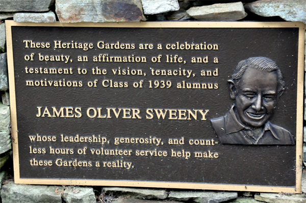 James Oliver Sweeny sign
