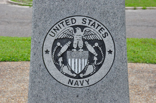 U.S. Navy plaque and emblem