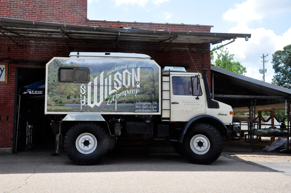 Sy Wilson Company truck