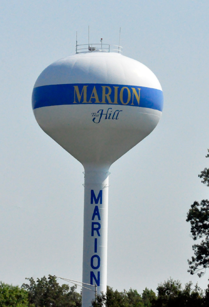 Marion water tower