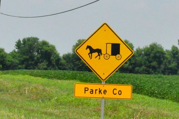 Parke County sign