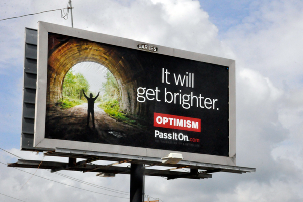 Optimism billboard