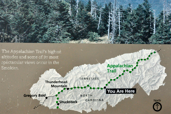 Appalachian Trail and signs