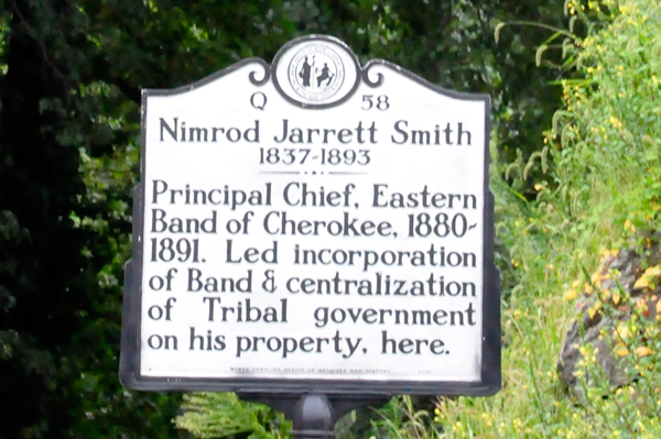 Nimrod Jarret Smith sign