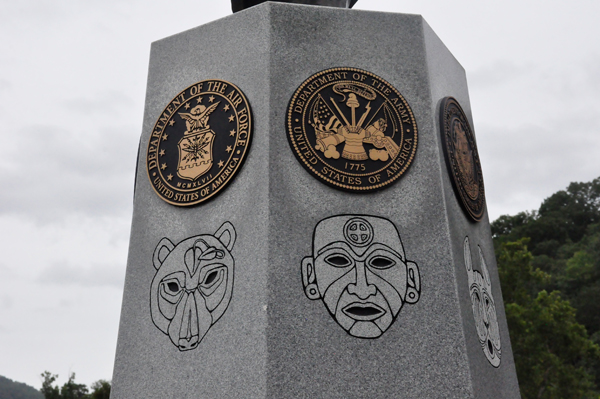 symbols at Cherokee Veterans Park