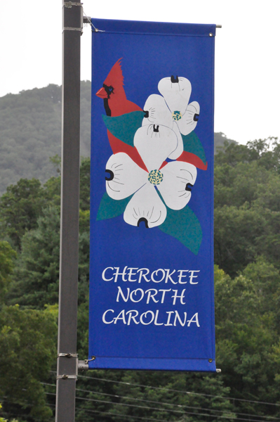 Cherokee North Carolina flag